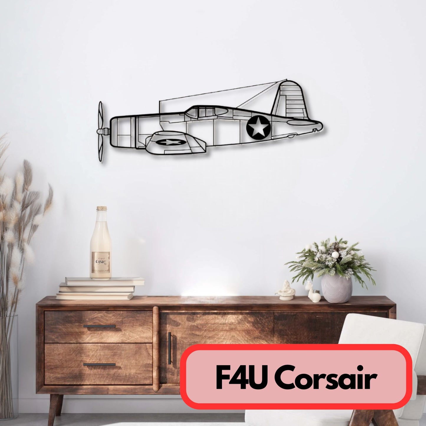 decoration-murale-metal-f4u-corsair